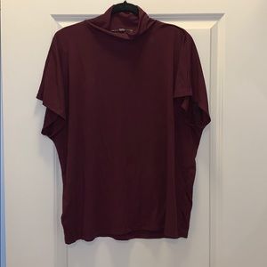 Mock neck shirt